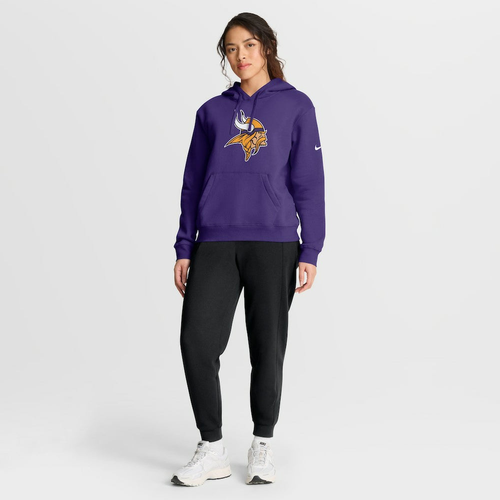 Minnesota Vikings Women's Club Fleece Hoodie Purple - Nike