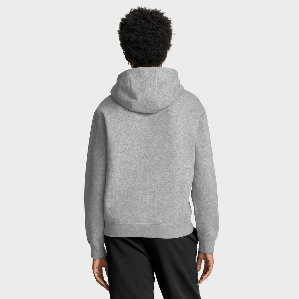 New York Giants Women's Club Fleece Hoodie Heather Gray - Nike
