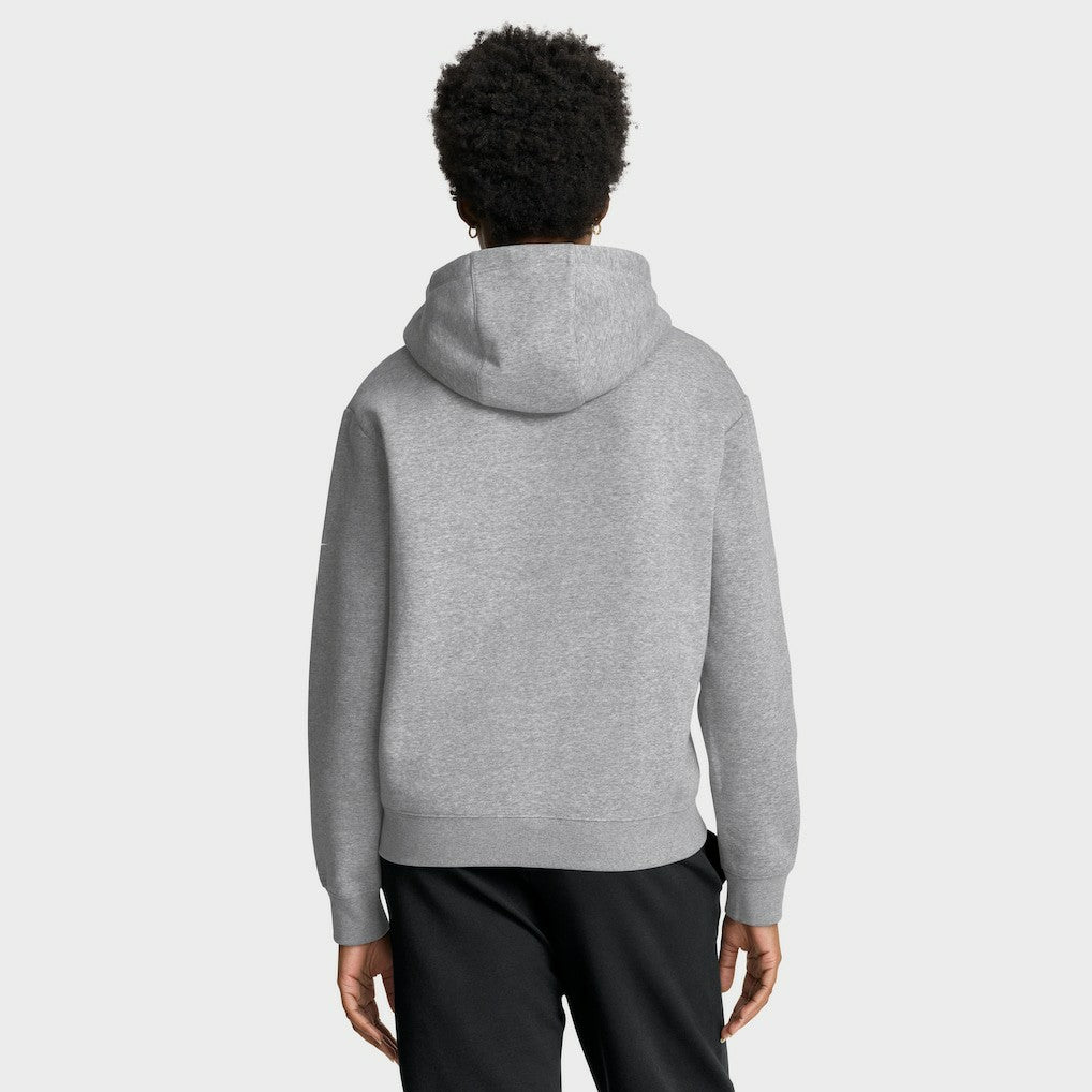 New York Giants Women's Club Fleece Hoodie Heather Gray - Nike