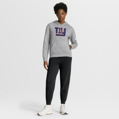 New York Giants Women's Club Fleece Hoodie Heather Gray - Nike
