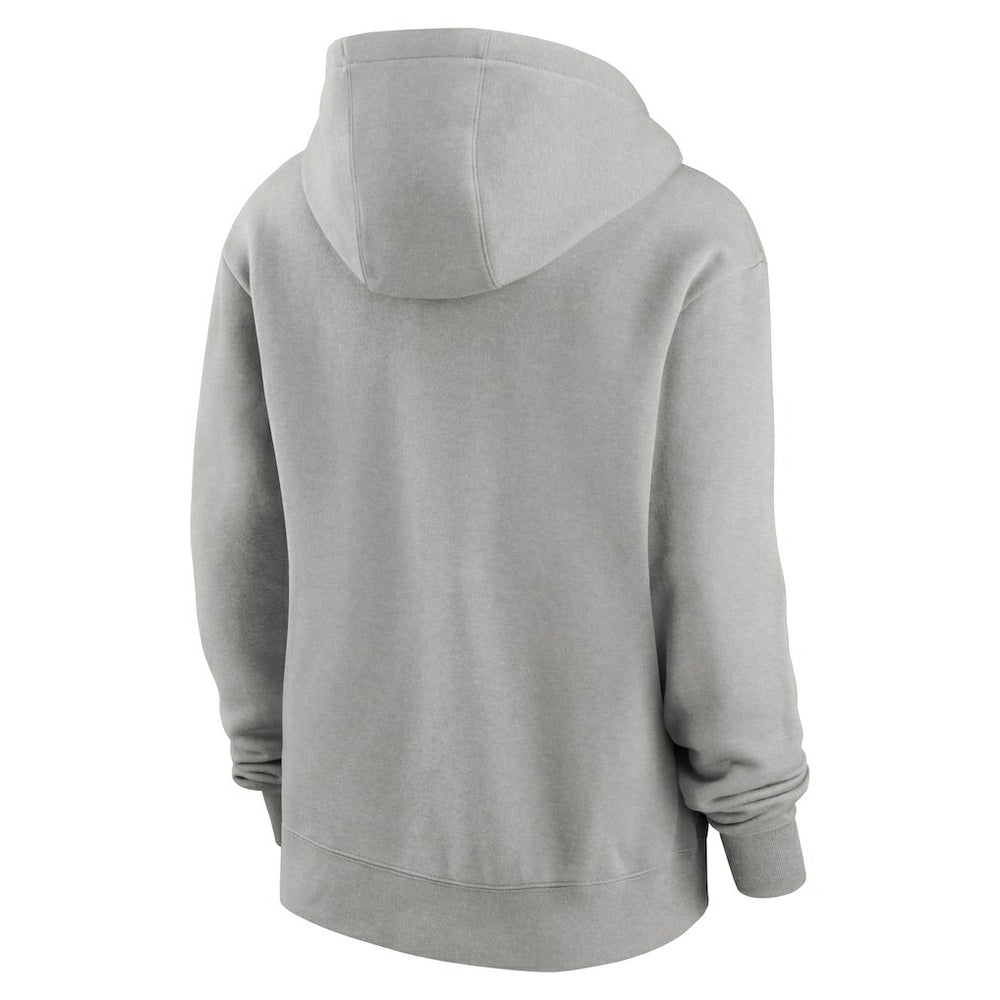 Philadelphia Eagles Women's Club Fleece Hoodie Heather Gray - Nike