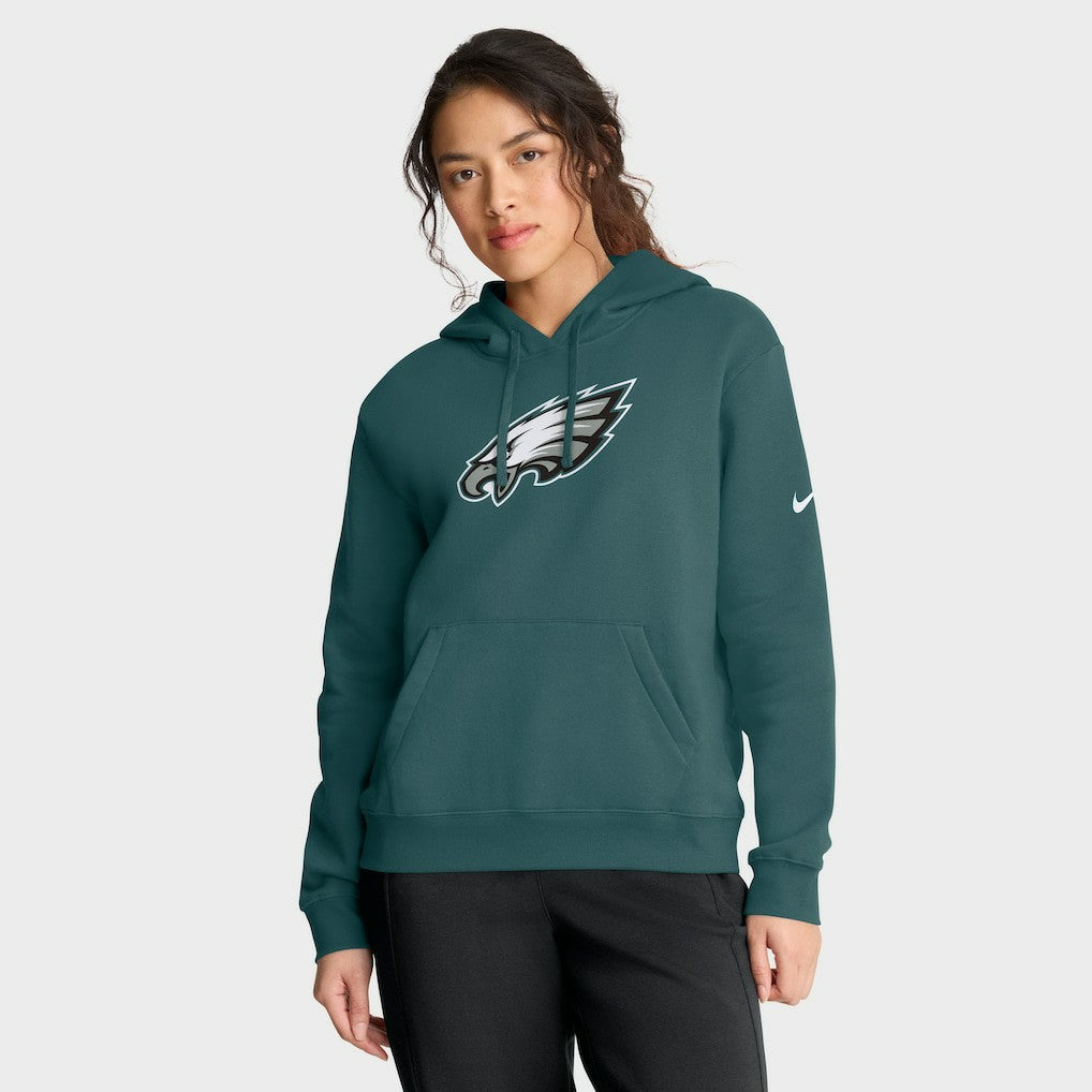 Philadelphia Eagles Women's Club Fleece Hoodie Midnight Green - Nike
