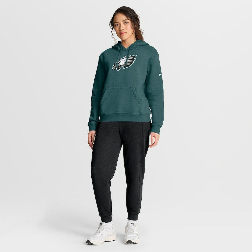 Philadelphia Eagles Women's Club Fleece Hoodie Midnight Green - Nike