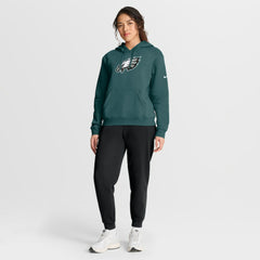 Philadelphia Eagles Women's Club Fleece Hoodie Midnight Green - Nike