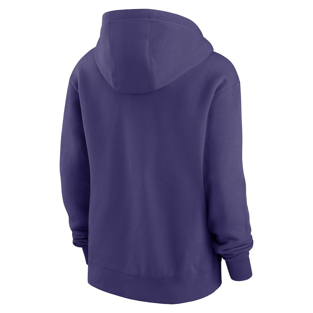 Baltimore Ravens Women's Club Fleece Hoodie Purple - Nike