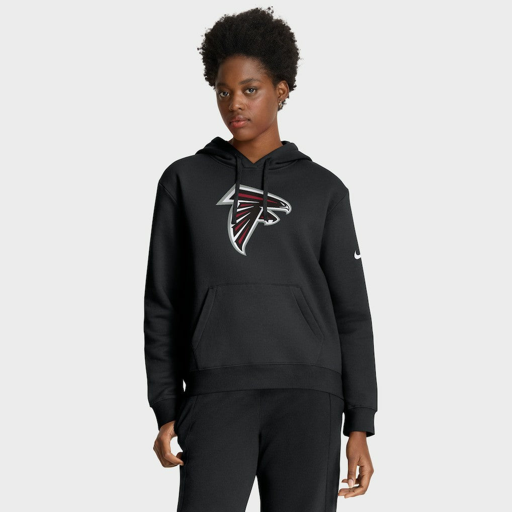 Atlanta Falcons Women's Club Fleece Hoodie Black - Nike