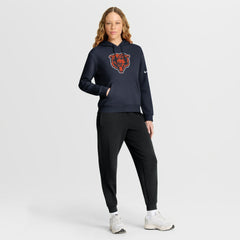 Chicago Bears Women's Club Fleece Hoodie Navy - Nike
