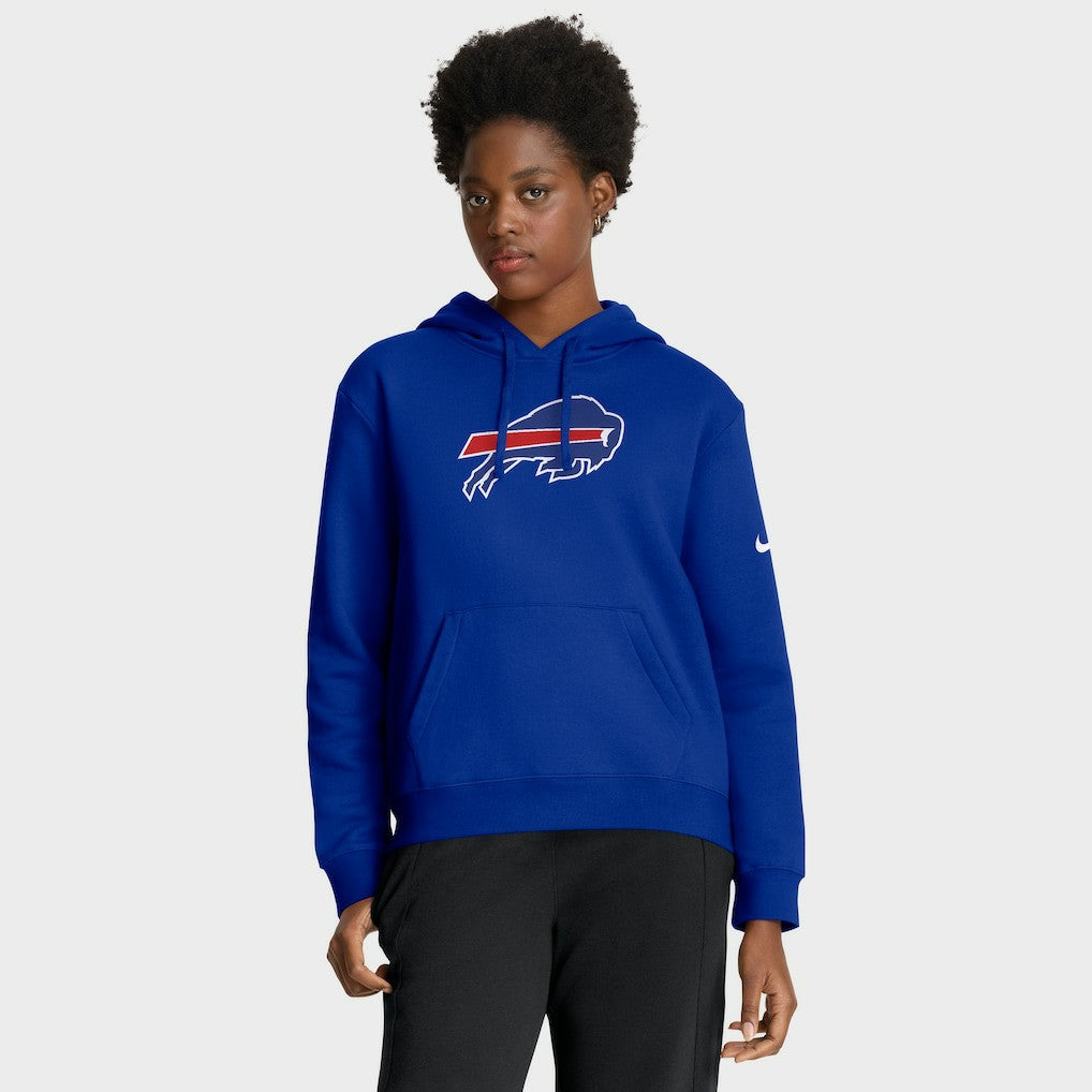Buffalo Bills Women's Club Fleece Hoodie Royal - Nike