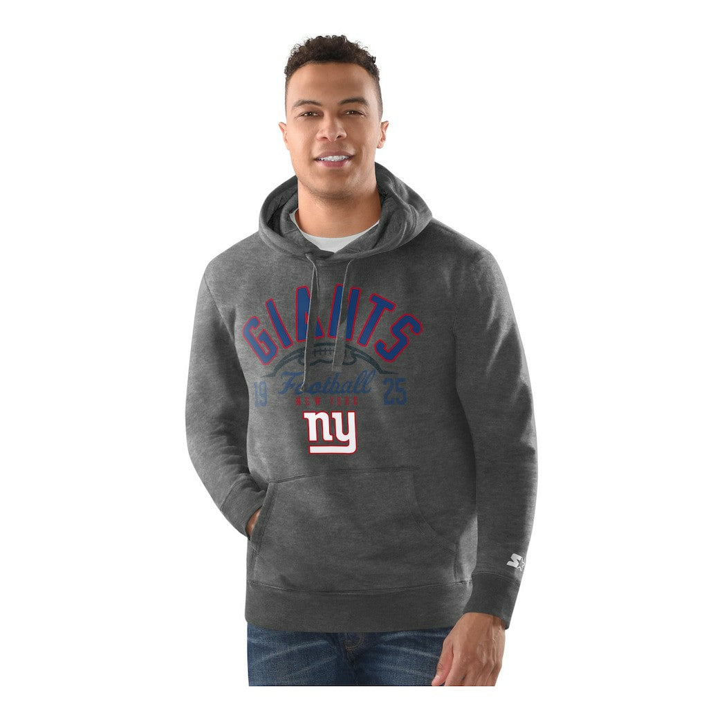 New York Giants Starter Pullover Hoodie Charcoal - NFL