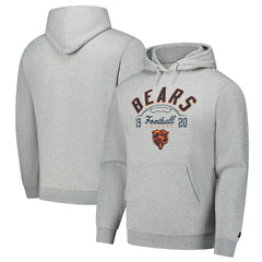 Chicago Bears Starter Pullover Hoodie Heather Gray - NFL
