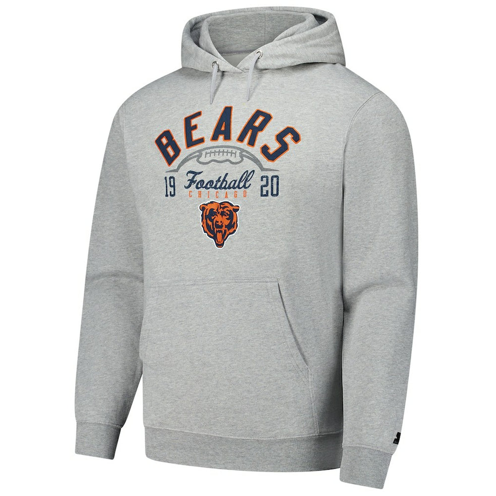 Chicago Bears Starter Pullover Hoodie Heather Gray - NFL
