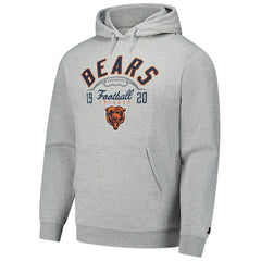 Chicago Bears Starter Pullover Hoodie Heather Gray - NFL
