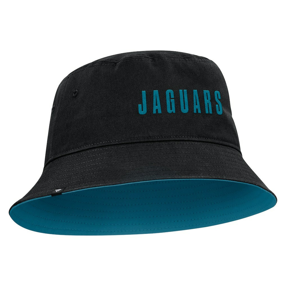 Jacksonville Jaguars Strong Side Bucket Hat Black - Fanatics