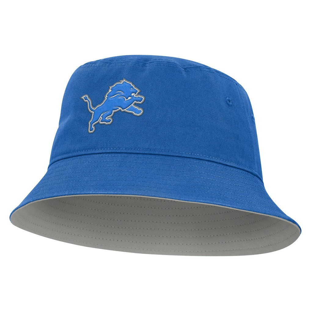 Detroit Lions Strong Side Bucket Hat Blue - Fanatics