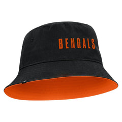 Cincinnati Bengals Strong Side Bucket Hat Black - Fanatics