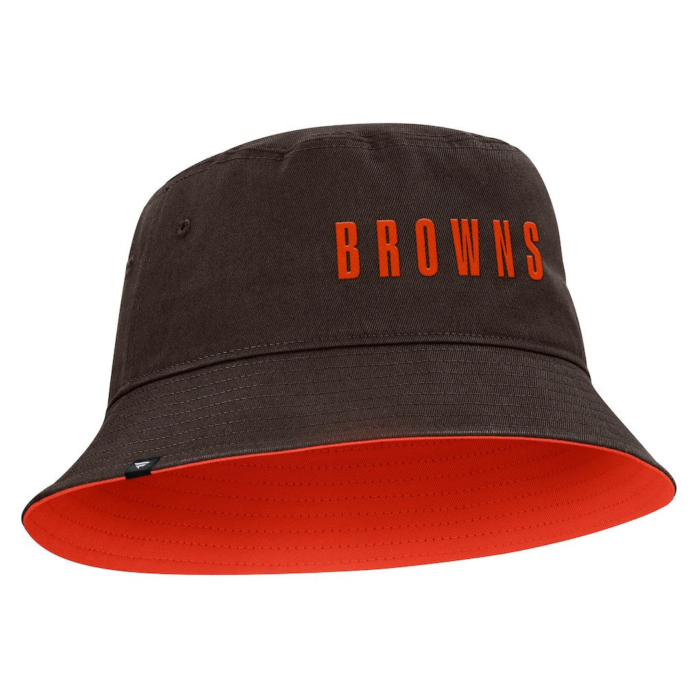 Cleveland Browns Strong Side Bucket Hat Brown - Fanatics