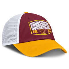 Washington Commanders Franchise Trucker Adjustable Hat Burgundy/Gold - Fanatics