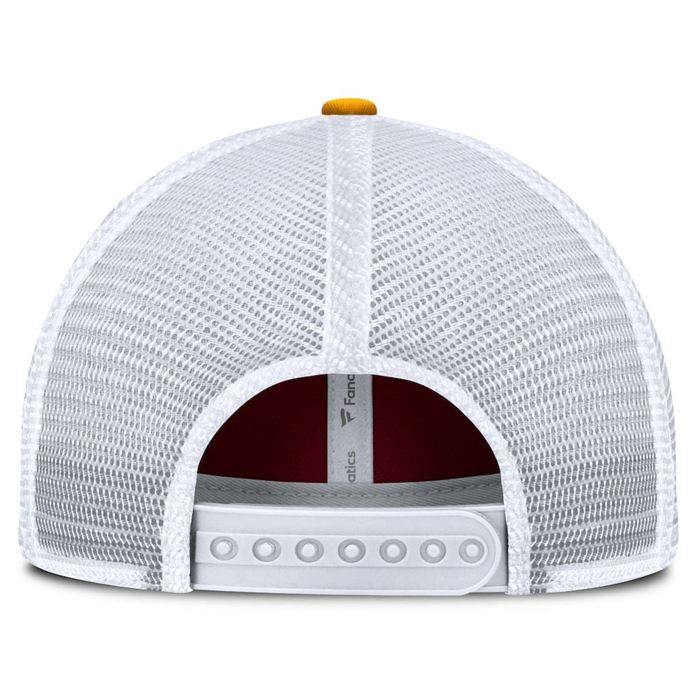 Washington Commanders Franchise Trucker Adjustable Hat Burgundy/Gold - Fanatics