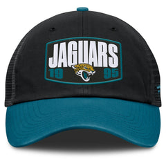 Jacksonville Jaguars Franchise Trucker Adjustable Hat Black/Teal - Fanatics