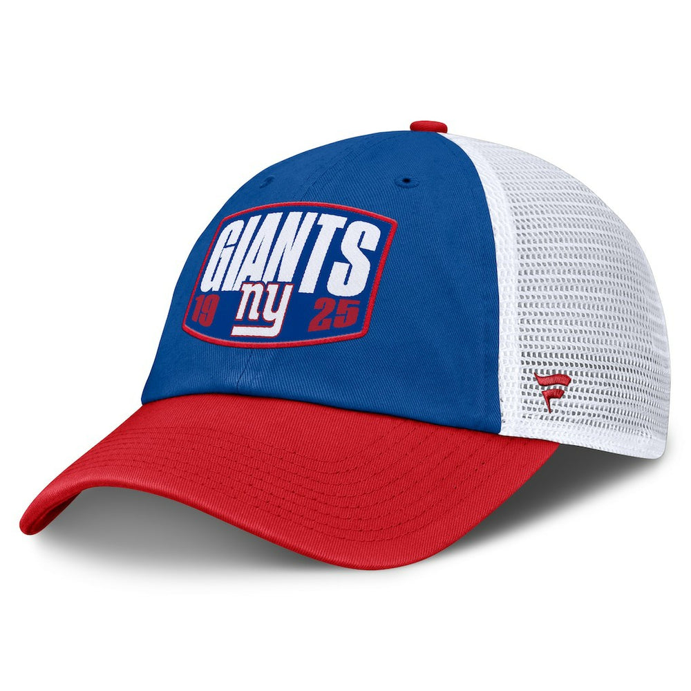 New York Giants Franchise Trucker Adjustable Hat Royal/Red - Fanatics