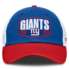 New York Giants Franchise Trucker Adjustable Hat Royal/Red - Fanatics