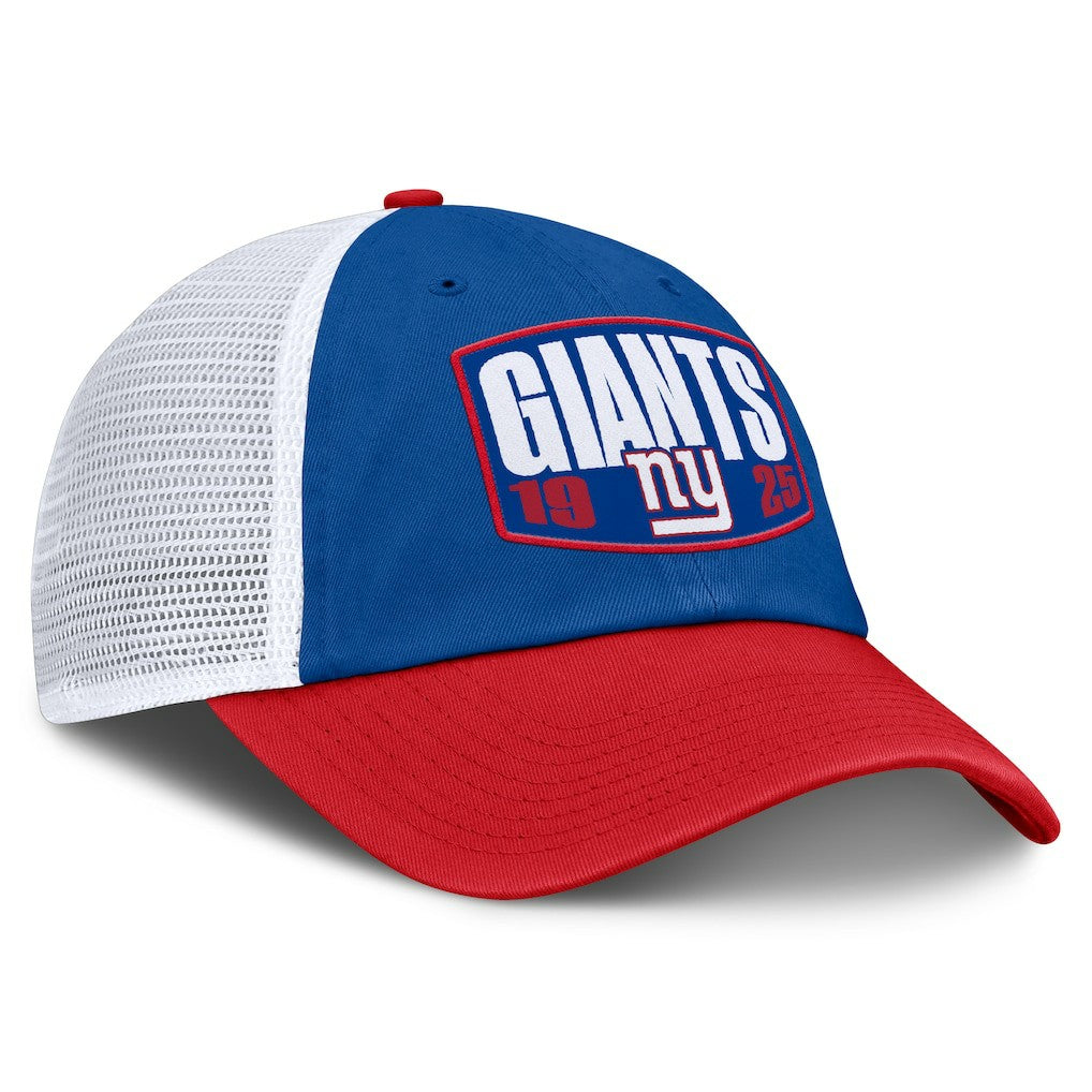 New York Giants Franchise Trucker Adjustable Hat Royal/Red - Fanatics