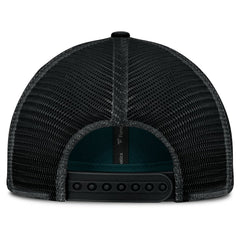 Philadelphia Eagles Franchise Trucker Adjustable Hat Midnight Green/Black - Fanatics