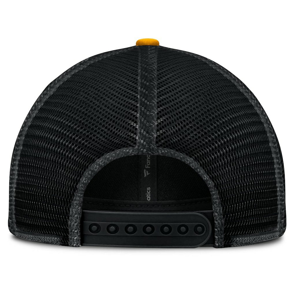 Pittsburgh Steelers Franchise Trucker Adjustable Hat Black/Gold - Fanatics