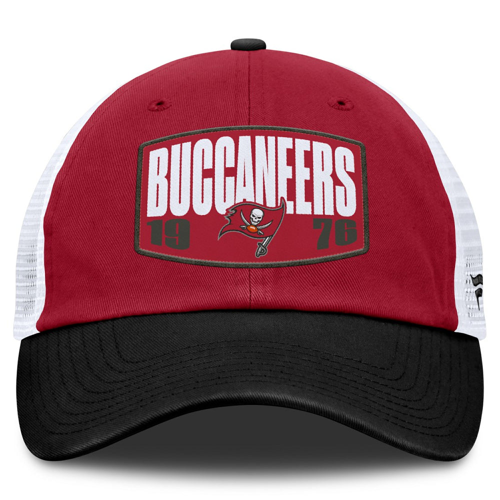 Tampa Bay Buccaneers Franchise Trucker Adjustable Hat Red/Pewter - Fanatics