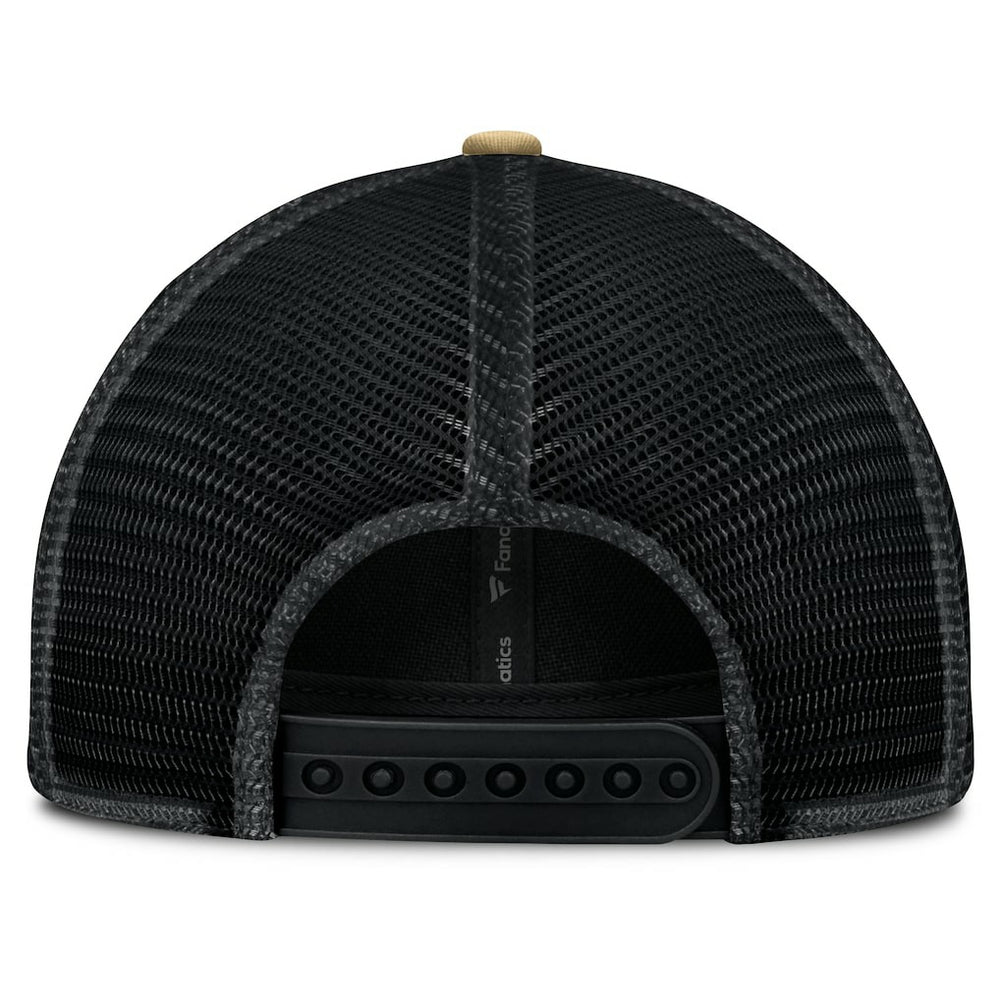 New Orleans Saints Franchise Trucker Adjustable Hat Black/Gold - Fanatics