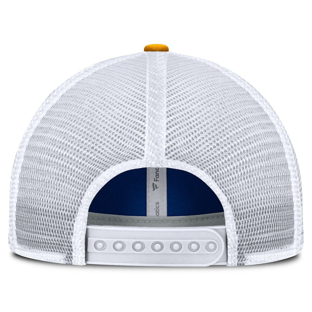 Los Angeles Rams Franchise Trucker Adjustable Hat Royal/Gold - Fanatics