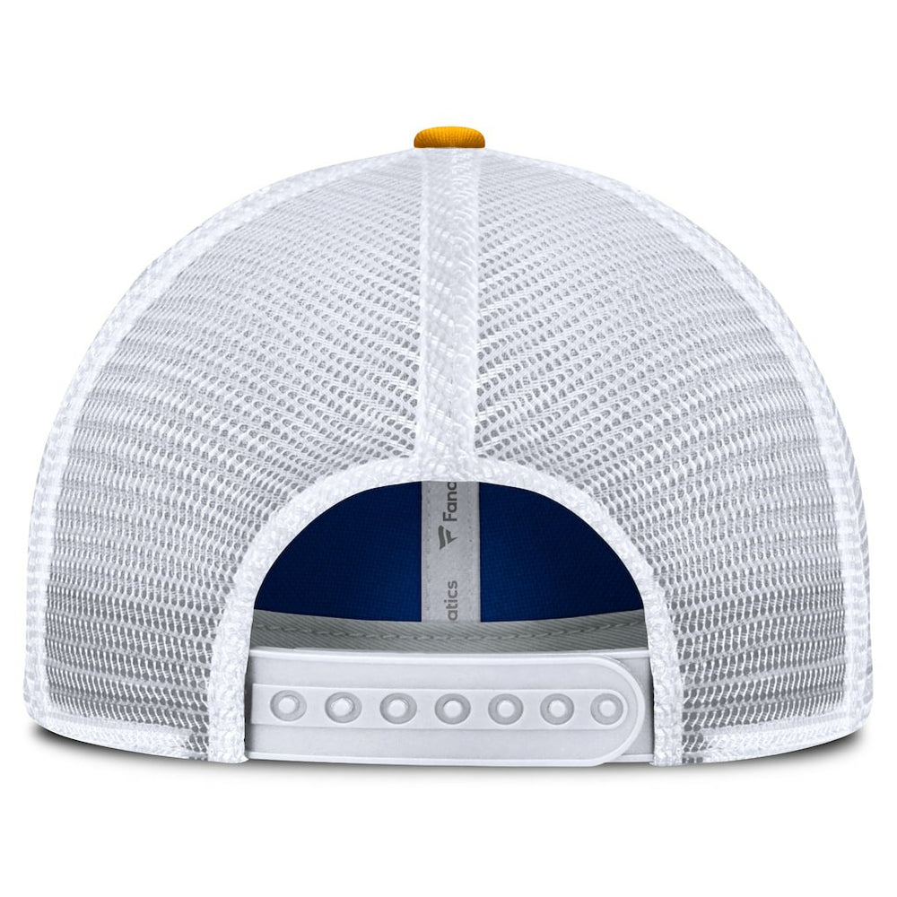 Los Angeles Rams Franchise Trucker Adjustable Hat Royal/Gold - Fanatics