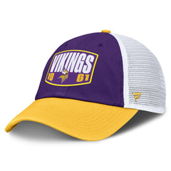 Minnesota Vikings Franchise Trucker Adjustable Hat Purple/Gold - Fanatics
