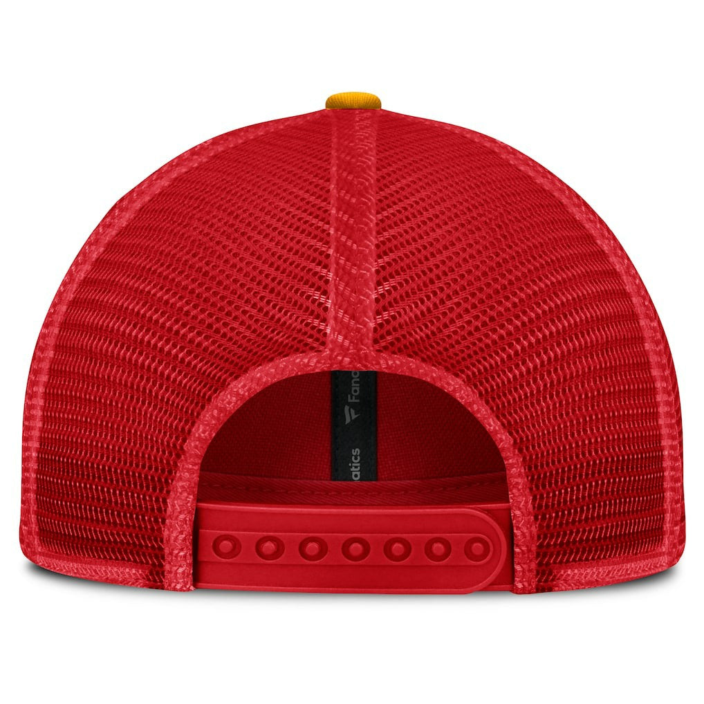 Kansas City Chiefs Franchise Trucker Adjustable Hat Red/Gold - Fanatics