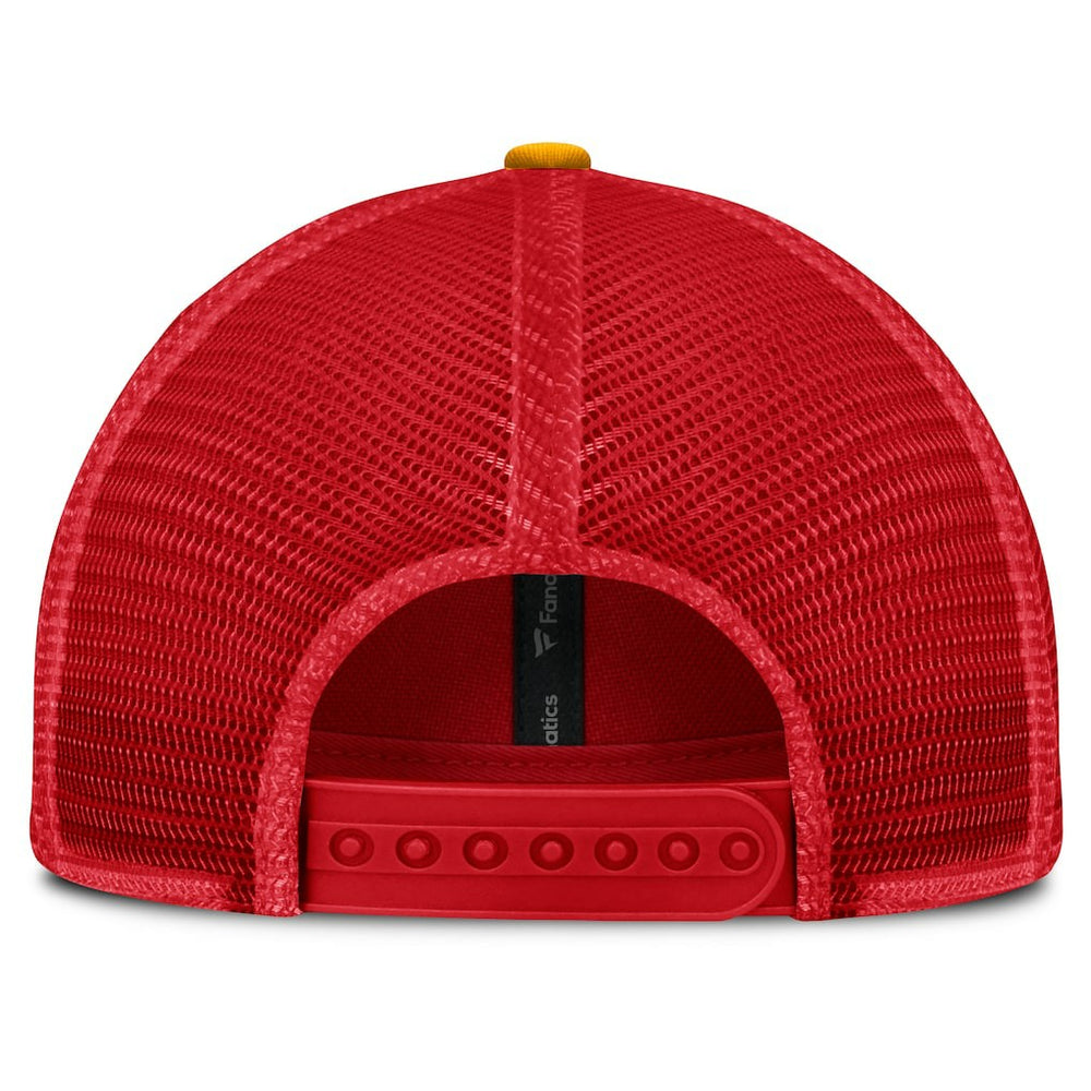 Kansas City Chiefs Franchise Trucker Adjustable Hat Red/Gold - Fanatics