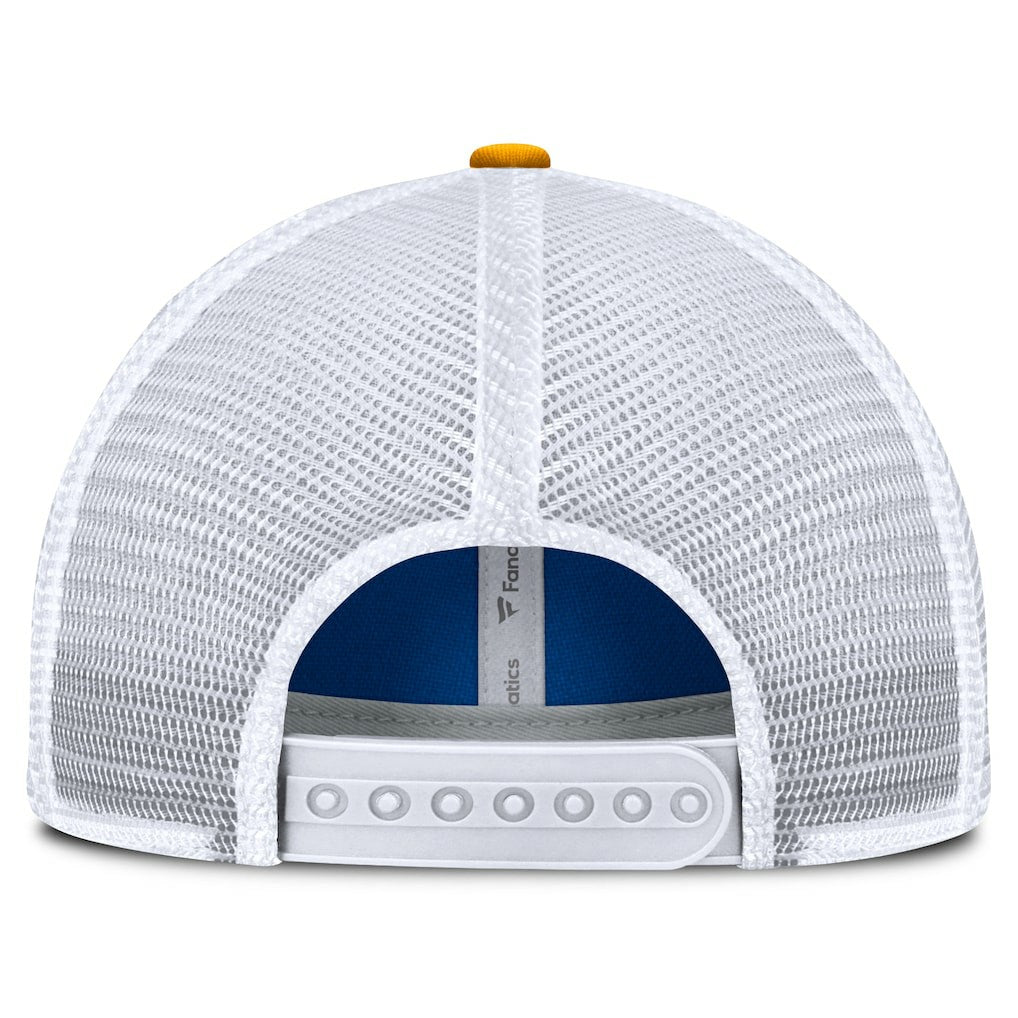 Los Angeles Chargers Franchise Trucker Adjustable Hat Powder Blue/Gold - Fanatics
