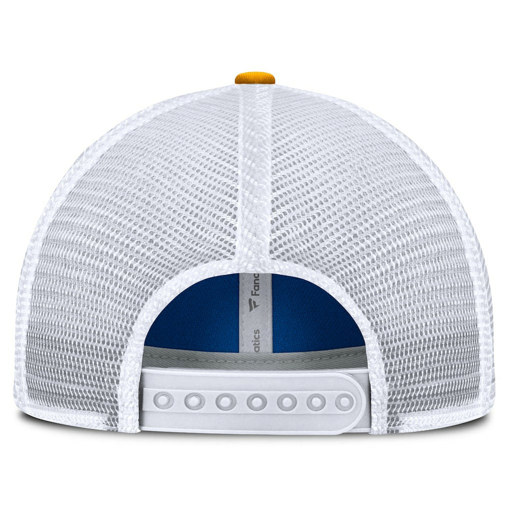 Los Angeles Chargers Franchise Trucker Adjustable Hat Powder Blue/Gold - Fanatics