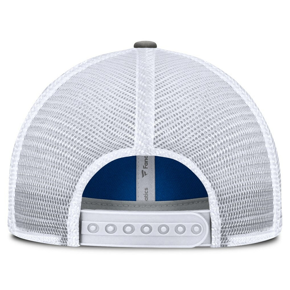 Detroit Lions Franchise Trucker Adjustable Hat Blue/Gray - Fanatics