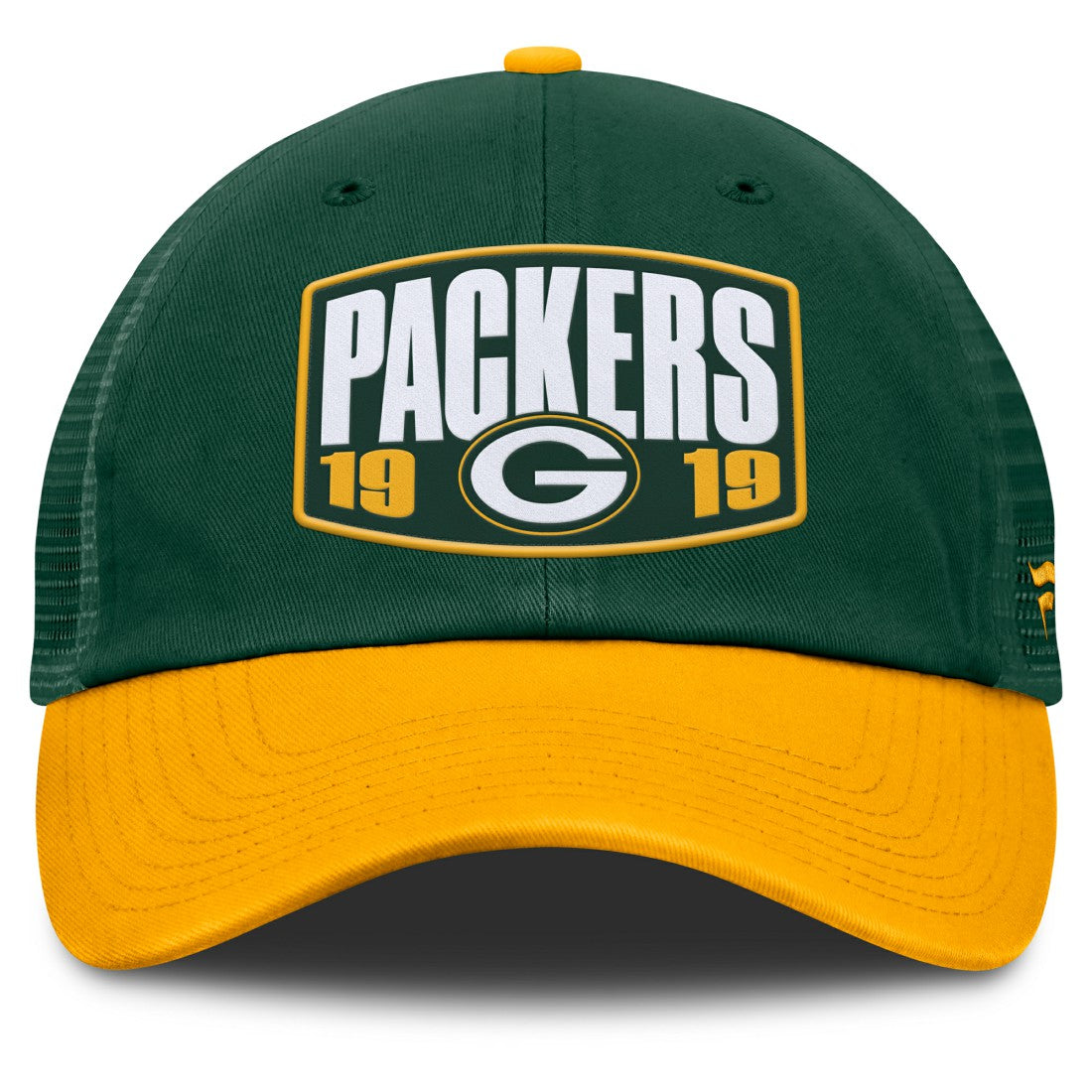 Green Bay Packers Franchise Trucker Adjustable Hat Green/Gold - Fanatics