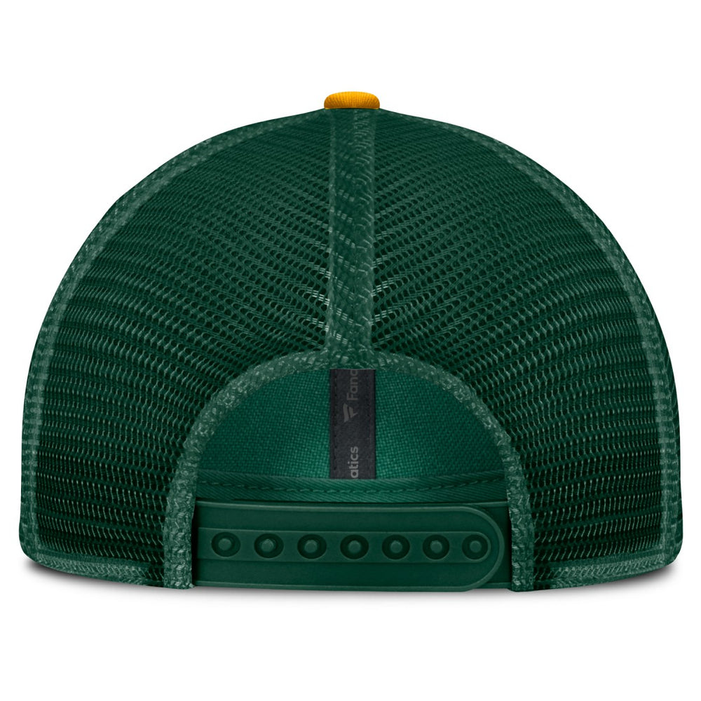 Green Bay Packers Franchise Trucker Adjustable Hat Green/Gold - Fanatics