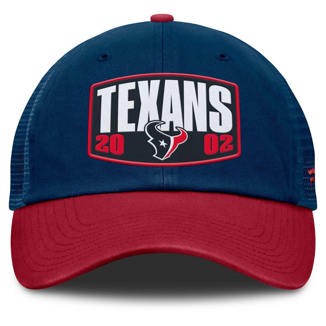 Houston Texans Franchise Trucker Adjustable Hat Navy/Red - Fanatics