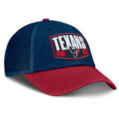 Houston Texans Franchise Trucker Adjustable Hat Navy/Red - Fanatics