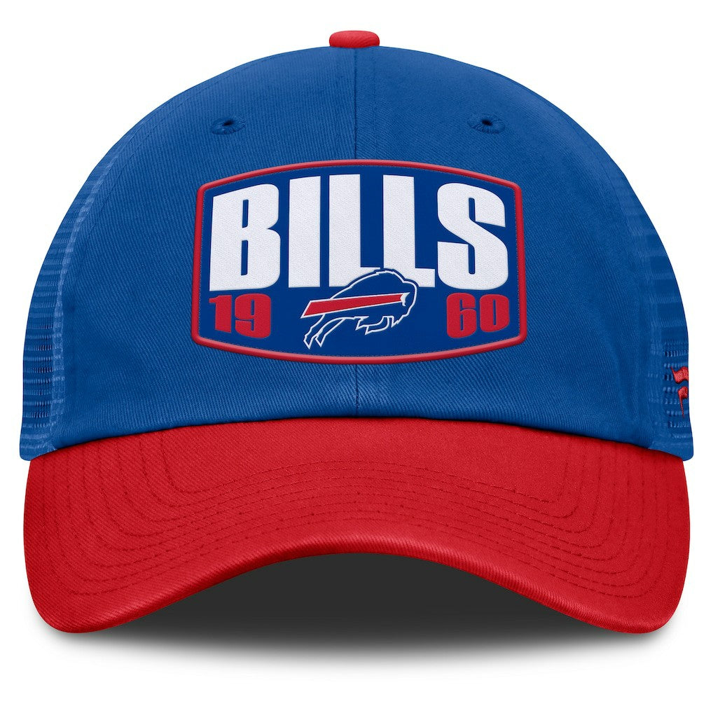 Buffalo Bills Franchise Trucker Adjustable Hat Royal/Red - Fanatics