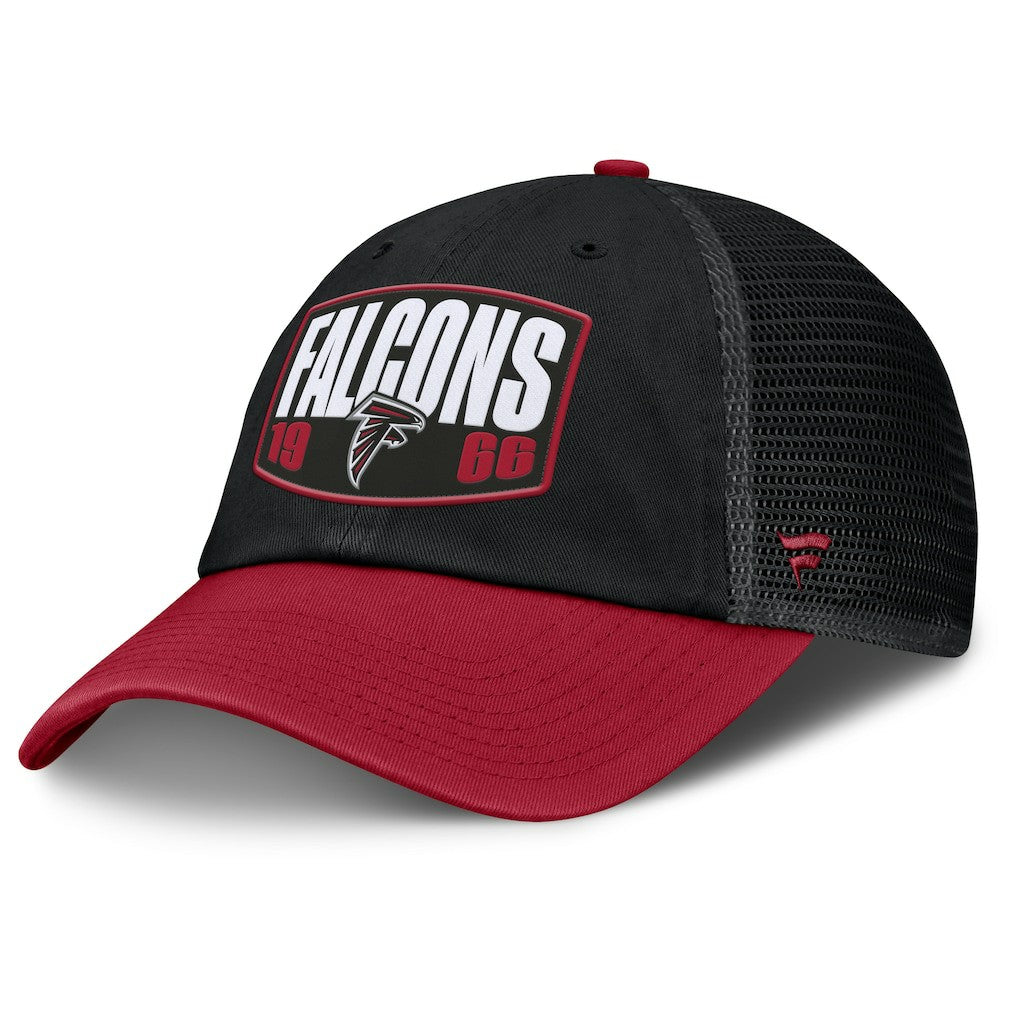 Atlanta Falcons Franchise Trucker Adjustable Hat Black/Red - Fanatics