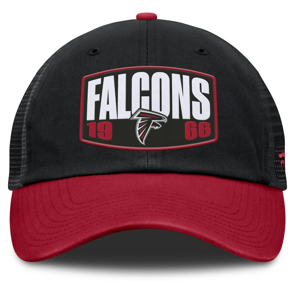 Atlanta Falcons Franchise Trucker Adjustable Hat Black/Red - Fanatics