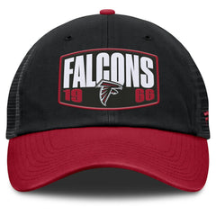 Atlanta Falcons Franchise Trucker Adjustable Hat Black/Red - Fanatics