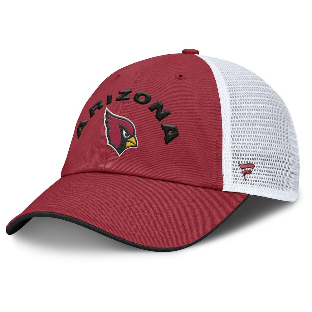Arizona Cardinals Reverse Trucker Adjustable Hat Cardinal/White - Fanatics