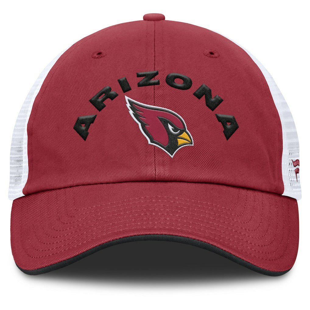 Arizona Cardinals Reverse Trucker Adjustable Hat Cardinal/White - Fanatics