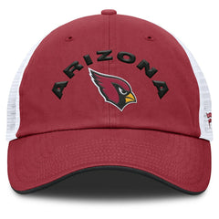 Arizona Cardinals Reverse Trucker Adjustable Hat Cardinal/White - Fanatics