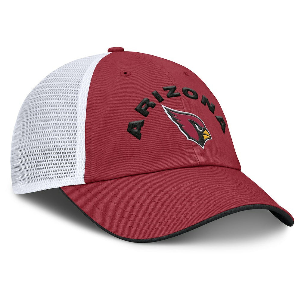 Arizona Cardinals Reverse Trucker Adjustable Hat Cardinal/White - Fanatics